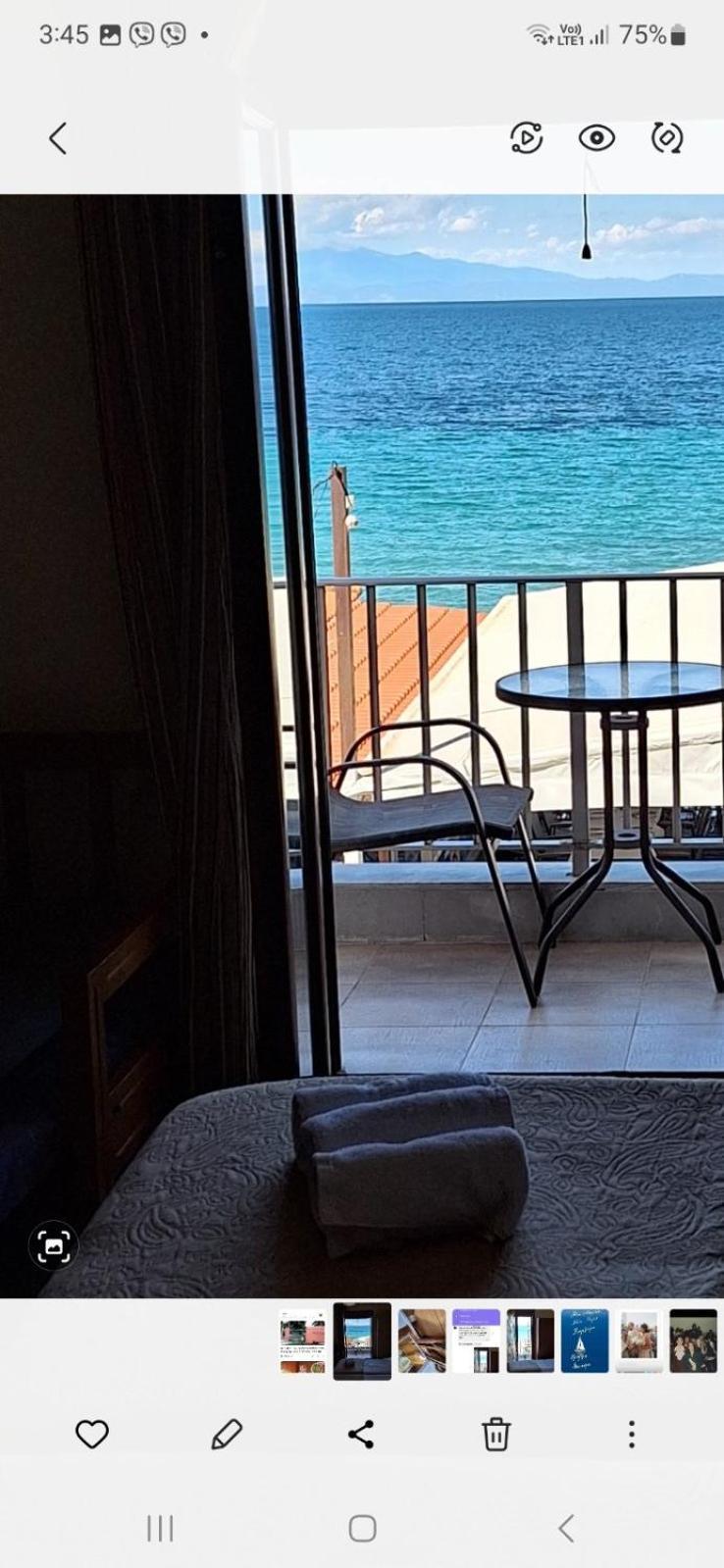 Diolkos Apartement Nea Roda Buitenkant foto