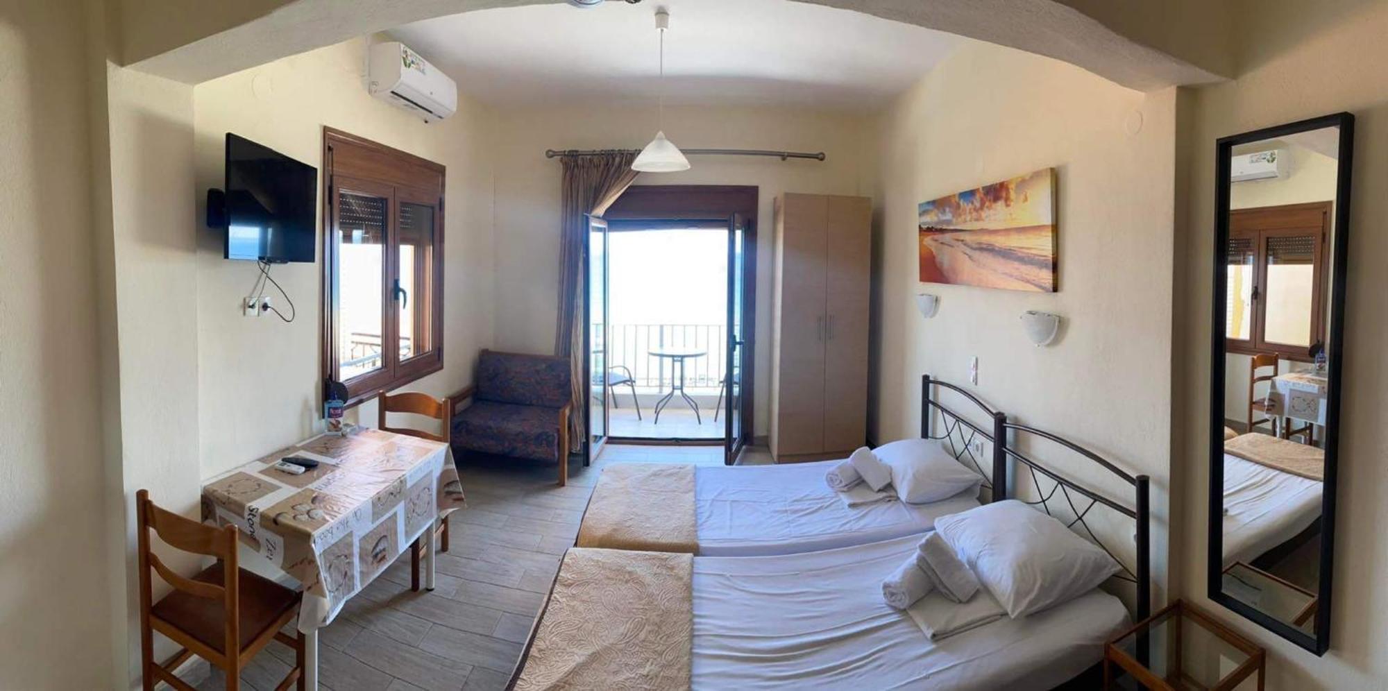 Diolkos Apartement Nea Roda Kamer foto