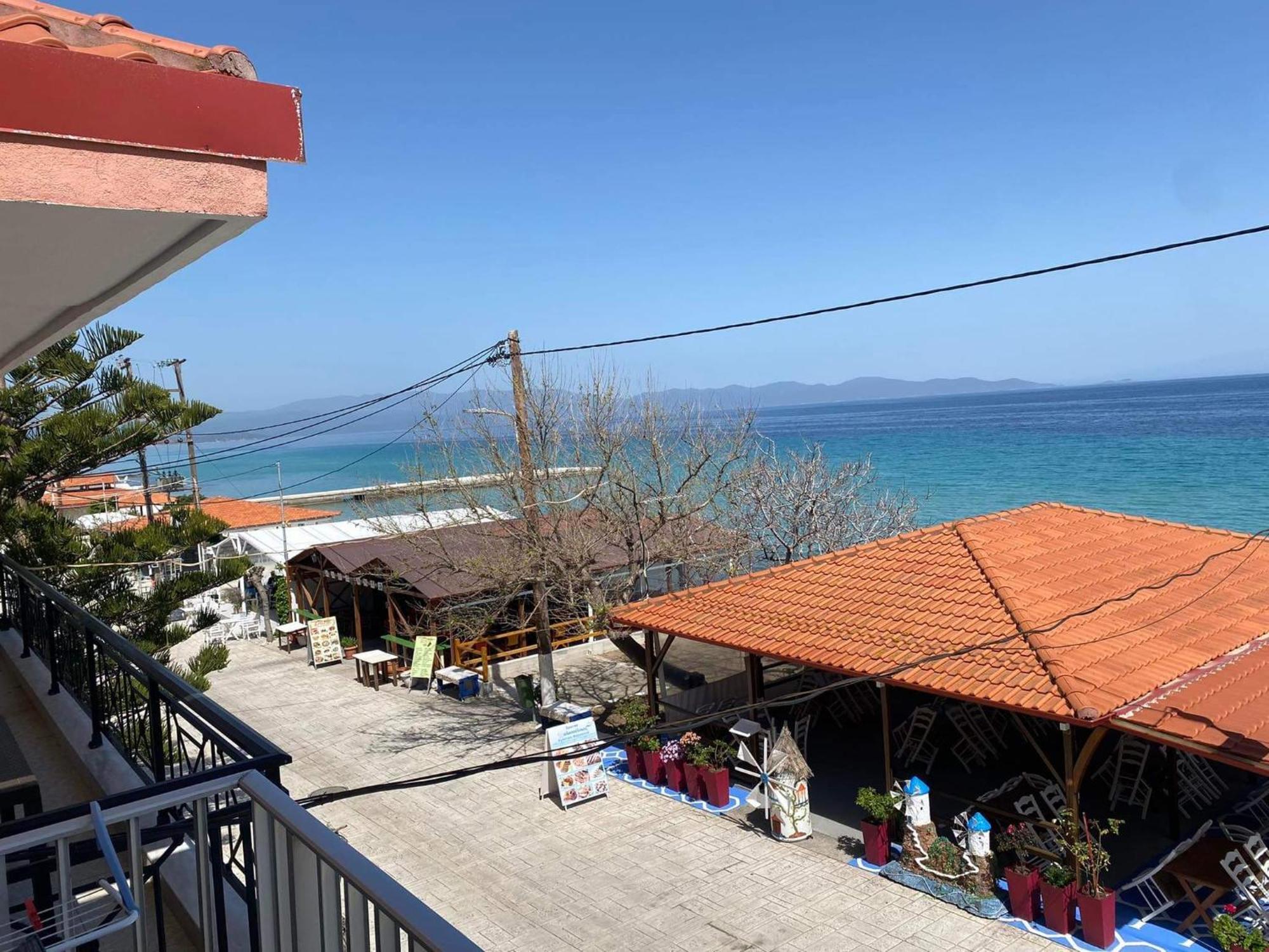 Diolkos Apartement Nea Roda Kamer foto