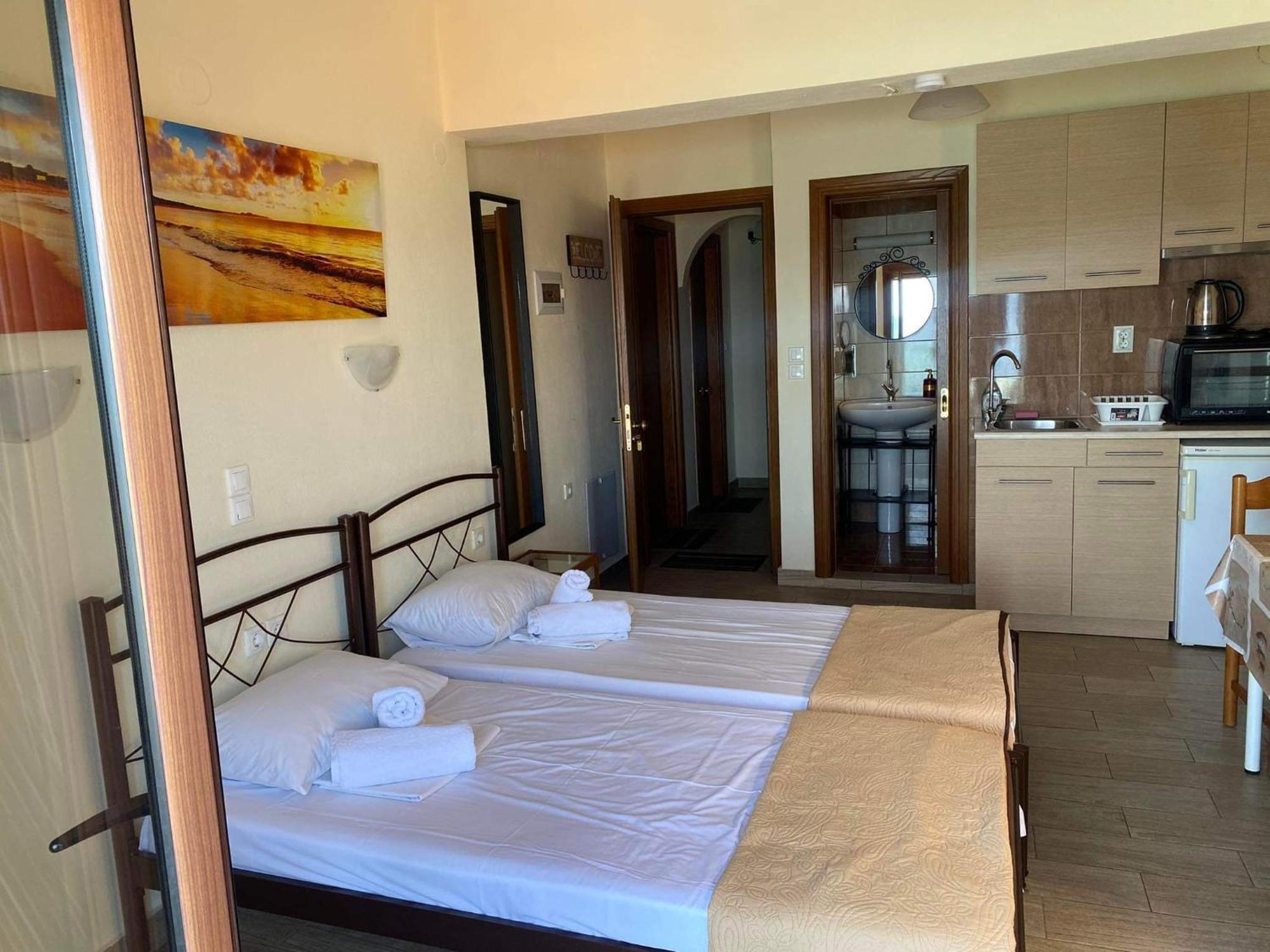 Diolkos Apartement Nea Roda Kamer foto